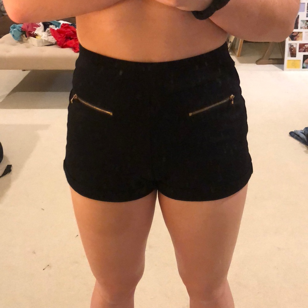 Black Soft Shorts